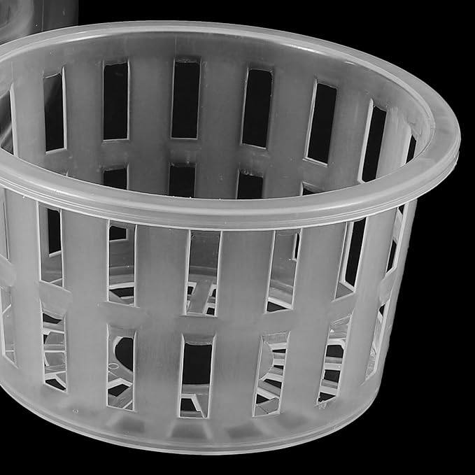 Desktop Micro Landscape Fish Bowl with Hydroponic Planter Basket, Plastic Betta Terrarium Bowl for Home Table Aquarium Accessories, Medium 110c Ecological Bottle