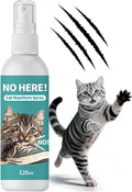 Cat Deterrent Spray, Natural Indoor & Outdoor Repellent for Furniture, Sofas, Carpets & Curtains, Safe Training Aid to Stop Scratching and Urinating, Stain-Free Formula