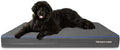 The Dog’s Bed Orthopedic Memory Foam Dog Bed Mattress, Oxford Fabric, Grey with Dark Blue Trim, XXXL, 6-Inch