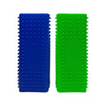 2pcs Pet Hair Remover, Dog Cat Block Roller Cleaner, Car Carpet Cleaner Brush for Small Animals, Pet Hair Removal Tool for Interior, Furniture, Sofa, Car Seat (Blue+Green)