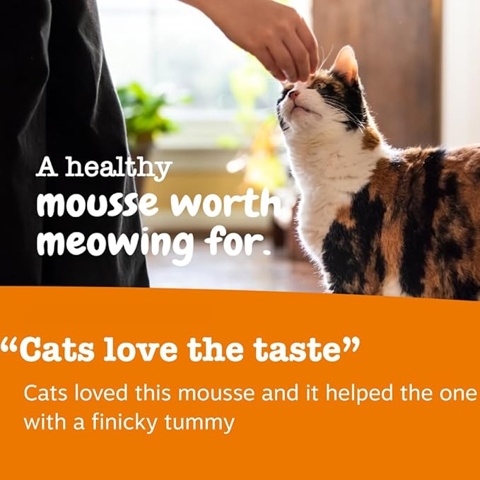 Zesty Paws Cat Mousse Squeezies Puree Cat Treats for Digestion - with Seaweed, Omega Fatty Acids, Antioxidants - Support for Digestive Health Cats - Chicken Flavor - 18 Count
