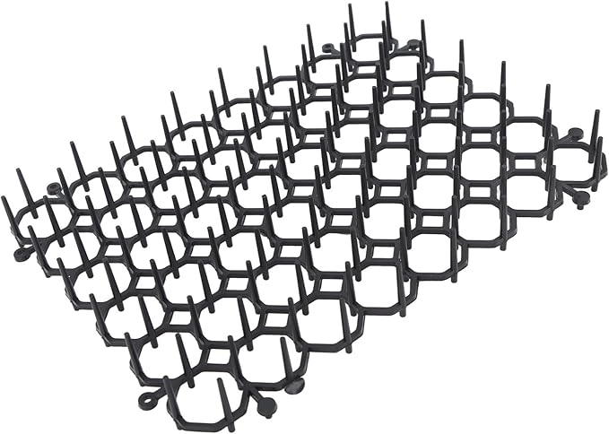 Cat Deterrent Mat Scat Mat with Spikes for Indoor and Outdoor Use to Keep Cats and Dogs Away from Furniture Plants Gardens Cars and Other Protected Areas PP Material Customizable Size Safe for Pets