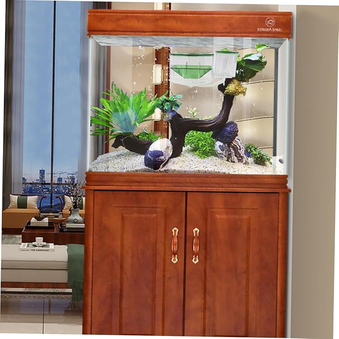 Acrylic Fish Tank Incubator Box Pneumatic Breeding Tank Fish Eggs Protection Case