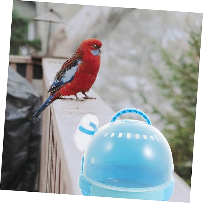 Handheld Bird Carrier for Travel Small Pet Cage Parrot Carrier Cage Cover Safe for Outdoor Use