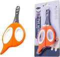 Cat Nail Clipper Cat Nail Trimmer Pet Nail Clippers Cat Claw Clipper Safety Guard Small Animals Nail Clippers with Hole Professional Grooming Tool for Puppy, Kitten, Dog, Rabbits Sharp & Safe (Orange)