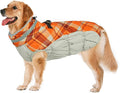 Lelepet Warm Dog Winter Coat Dog Coats for Extra Large Dogs Waterproof Dogs Jacket with Harness Built in Reflective Cold Weather Coats Windproof Zip-Up Winter Fleece Vest Snowsuit Great Dane 3XL