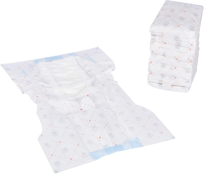Arm & Hammer for Pets for Pets Female Dog Diapers, Size Small, Ultra-Absorbent, Adjustable Girl Dog Diapers with Leak-Proof Protection and Wetness Indicator (Pack of 6, 72 Count Total)