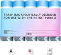 PETKIT PuraX PuraMax Replaced Waste Bags-5 Rolls, Portable Cat Litter Waste Receptacles Bags for Self-Cleaning Cat Litter Box