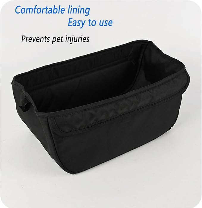 Portable Dog Carrier Bicycle Cargo Rack,Bike Rear Basket,Pet Carrier for Small Dogs & Cats, Picnics, Shopping