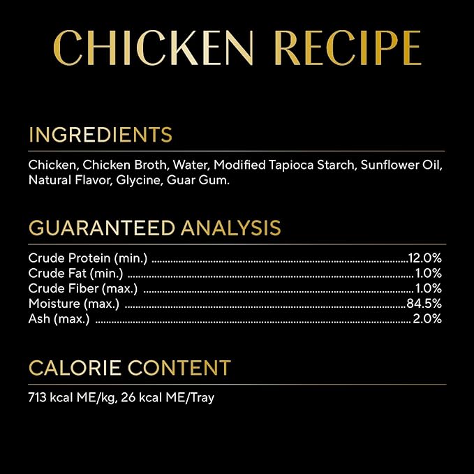 Sheba Selections Filets in Broth, Adult Cat Food Wet Recipe, Meal Complement, Chicken Recipe, 1.3 oz. Cups, 12 Count