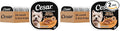 Cesar Classic Loaf in Sauce Adult Wet Dog Food Chicken and Liver Recipe, Wet Food for Dogs, 3.5 oz Easy Peel Trays, 24 Count (Pack of 2)