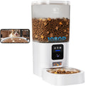 Automatic Cat Feeder with Camera: 5G WiFi Automatic Dog Feeder with Night Vision, 7L Auto Cat Food Dispenser with 1080P Camera for Multiple Pet, Detachable for Easy Clean -29 Cup (ACF100W-B)