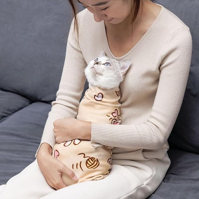 35.43" Extra Large Cat Grooming Wrap,Soft Self-stick Cat Burrito Restraint Blanket Grippy Cloth for Large Cats & Small Dogs Medicine,Nail Clipping,Ear Cleaning,Teeth Brushing Anti-Scratch Anti-Escape
