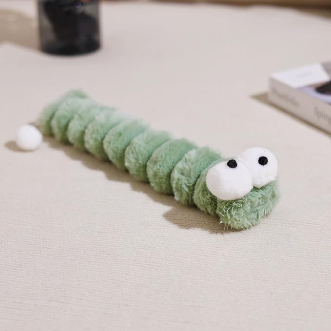 Plush Cats Pillow Toy with Catmint and Chewable for Teeth and Playing Removable Cover Easyly Wash