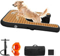 Inflatable Dog Boat Ramp Water Ramp for Pool, Float Floating Dog Ramps with Anti-Slip EVA for Lakes, Boats, Docks