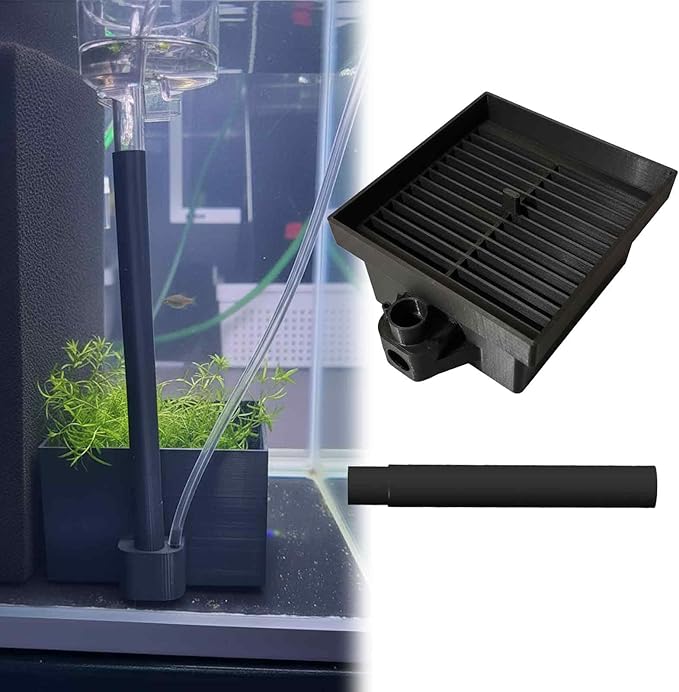 Breeding Box Suitable for Fluval Aquariums | Fish Egg Collector | Suitable for breeding Egg-Laying Fish | Dimensions: 120 x 120 x 80 mm (Black)