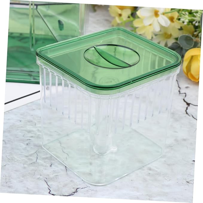 Aquarium Breeding Tank Transparent Acrylic Isolation Box for Fish Fry Protection and Nursery Self Guided Incubator Fish Tank Breeder Case for Home Aquariums Prevent and Survival