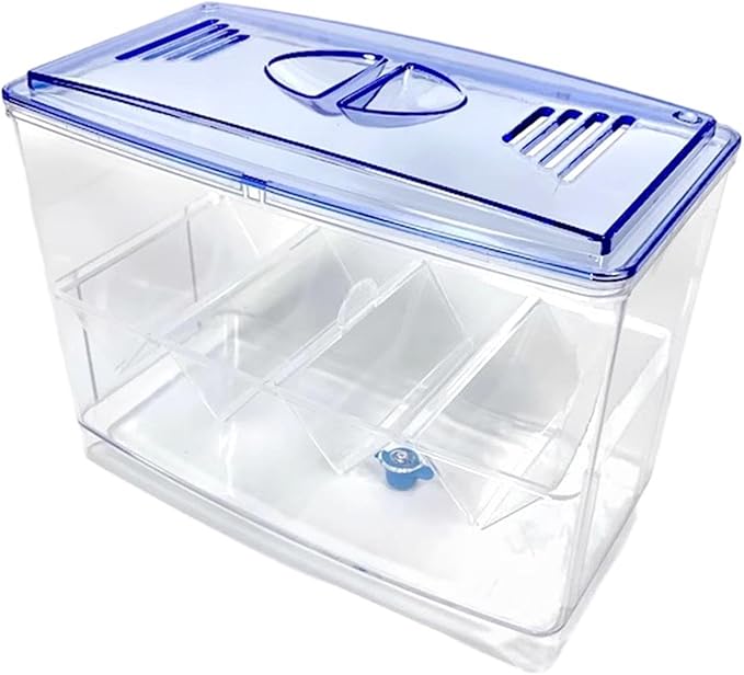 Fish Breeding Box Fish Isolation Box Separation Easy Use Multipurpose Fish Tank Hatchery Incubations Box for Shrimp Baby Fish