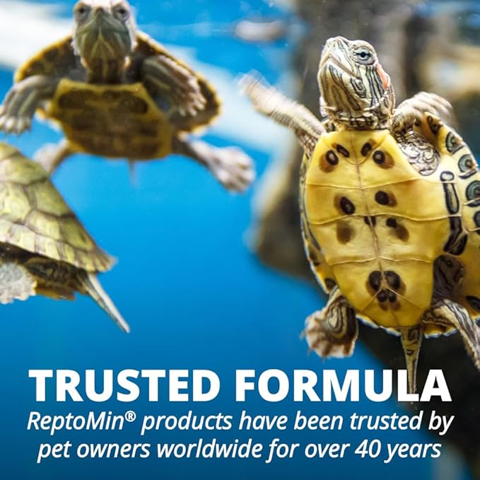 Tetra® ReptoMin® Floating Food Sticks Complete Food for Aquatic Turtles, Newts and Frogs, 5.5 LB (2.5 kg)