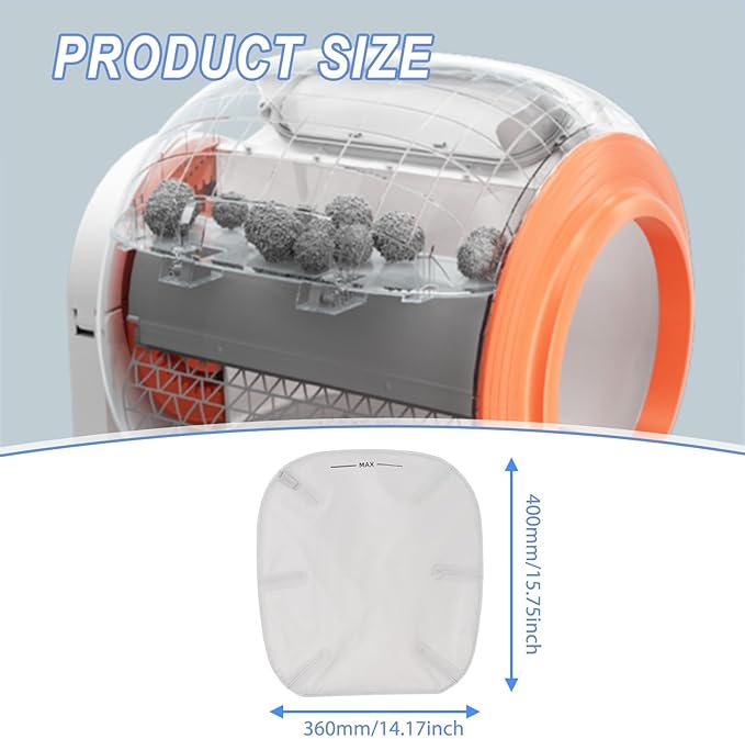 Cat Litter Tray Waste Collector for Automatic Self-Cleaning Boxes Replacement Accessory Parts PP Material- Base