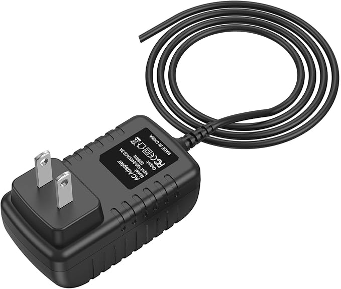 12V Charger for Meowant Self-Cleaning Cat Litter Box MW-SC01 / MW-SC01-Y / SC02