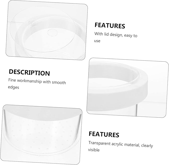 BESPORTBLE Floating Aquarium Breed Box Acrylic Fish Tank Hatchery with Design for Fish Observation Easy to Use and Adaptable