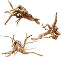 Hamiledyi 6-8in Aquarium Driftwood 3PCS Reptile Spider Wood Assorted Branches Natural Trunk Driftwood Tree Fish Tank Decoration