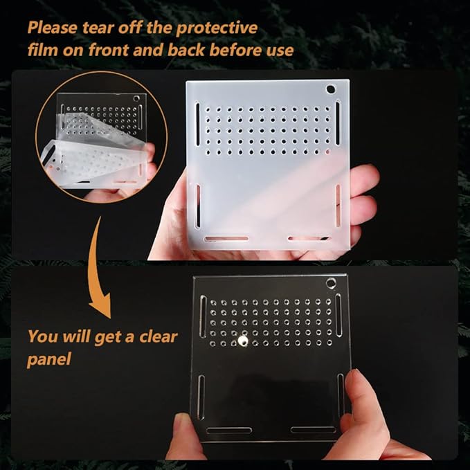 GKPONSX Acrylic Fish Breeding Box, Transparent Fish Isolation Box Hatchery Incubator with Suction Cups for Aquarium Fish Tank Guppy Shrimp Clownfish African Cichlids (6 * 4 * 4inch)