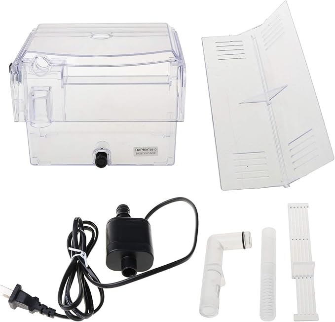 Aquarium Breeding Hatchery House Clear Fish Tank Incubator Transparent Breeder Isolation Hanging Box Aquarium Breed Hatchery House
