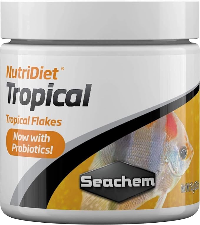 Seachem NutriDiet Probiotic Tropical Flakes -15g/.5oz