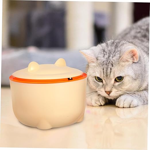 GANAZONO 1set Cartoon Desktop Trash Can for Cat Litter Portable Waste Bin with Airtight Design Bin with Refill Bags for Use