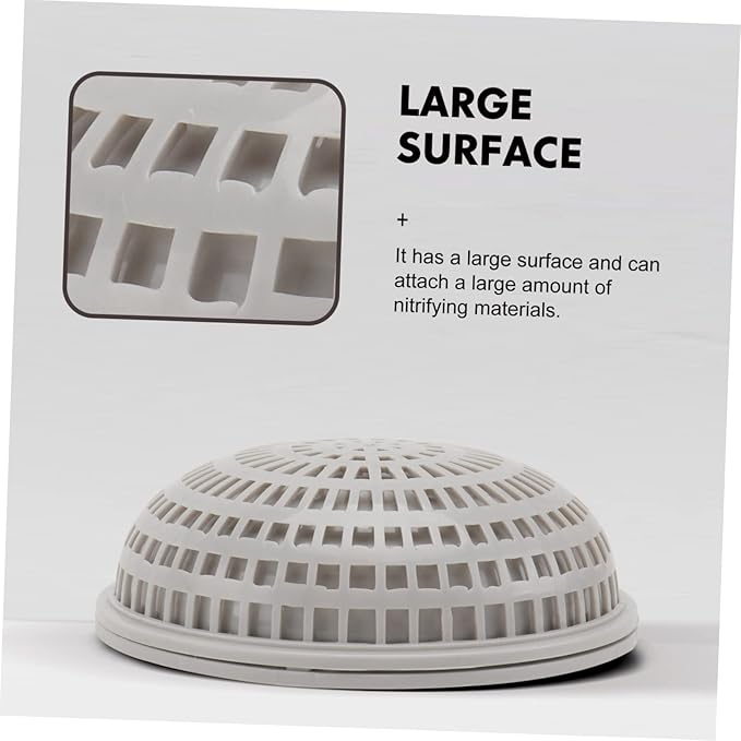 BESPORTBLE 2Pcs Aquatic Plant Holders Fish Tank Breeding Containers White Plastic Aquarium Landscaping Decor for Water Grass Spawning and Natural Underwater Scenery