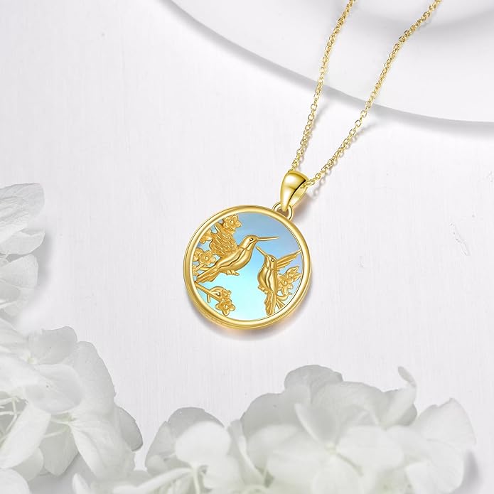 KZX Cat/Dog/Phoenix/Eagle/Whale/Shark/Puffin/Starfish/Chicken/Butterfly/Owl/Bee/Frog/Seahorse Necklace Sterling Silver Animal Pendant Jewelry Gift for Women