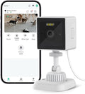 Outdoor/Indoor Smart Security Camera, 2K Cat Camera, 2.4GHz with Night Vision Pet Camera, Motion Detection for Pet Monitor, Cloud & SD Card Storage, Compatible with Alexa