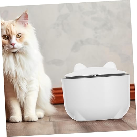 VANZACK 1set Sealed Cat Litter Disposal Bin Includes Replacement Bags Compact Trash Can for Pet Waste Stylish Design for Room Easy Litter Disposal