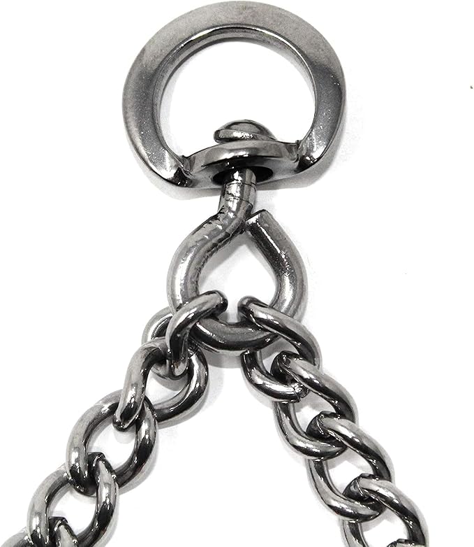 Herm Sprenger Stainless Steel Prong Dog Training Collar with Swivel Ultra-Plus Pet Pinch Collar No-Pull Collar for Dogs Made in Germany 3.2mm x 23in Medium