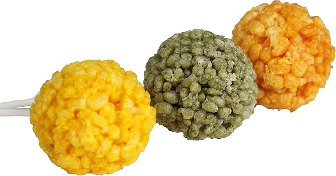 Penn-Plax Bird Treats - 6 Fun, Tasty & Colorful Options to Keep Your Bird Happy and Healthy (4 PC PK-Tweety POPS 3 Pieces)