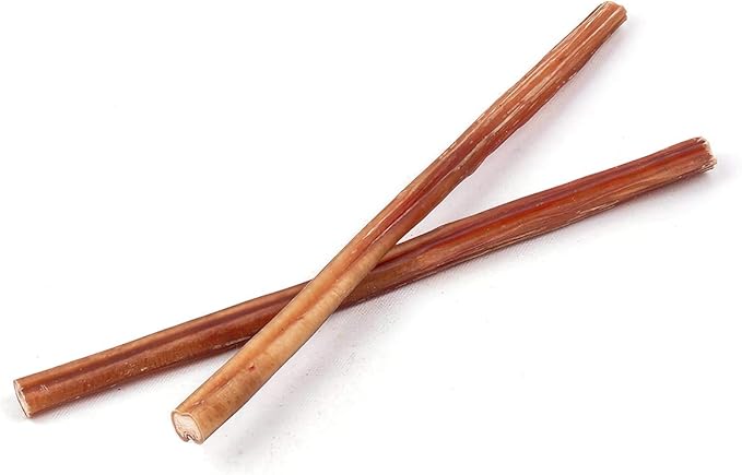 Kopo Dog Bully Sticks 12 inch - Regular Size, 7 Pack - Chew Sticks - 100% All Natural Beef Pizzle, One Ingredient Treats - More Protein Than Collagen Sticks - Long Lasting Dog Treats