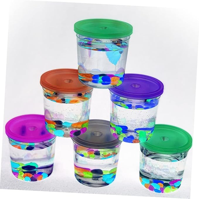 Transparent Jellyfish Cup for Betta Fish Small Aquarium Flower Arrangement Durable Clear Acrylic 3.03X2.87X2.48 Inches