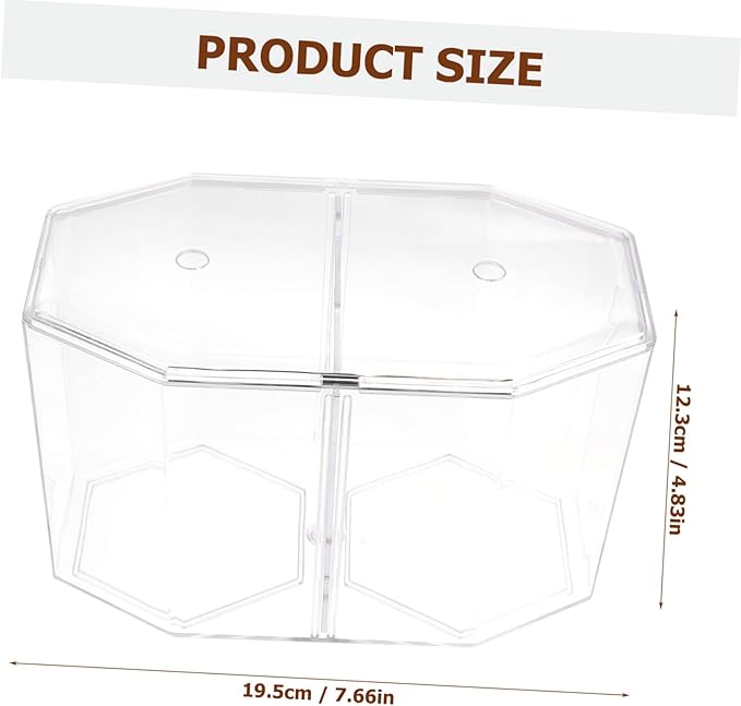 Toyvian Fish Breeding Tank Divider Isolation Box for Betta Shrimp Small -Transparency Safe Design Dual Compartment Aquarium Decor