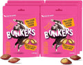 Bonkers Cat Treats Paw Lickin' Chicken Flavor 6.3 OZ, Treats for Training, for All Breeds and Ages, Food Topper, Resealable Pouch (6 Pack)