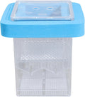 Aquarium Clear Breeding Box Double-Layer Hatchery Incubator for Fish Fry Shrimp Isolation & Spawning Adjustable Partition Fish Breeding Tanks