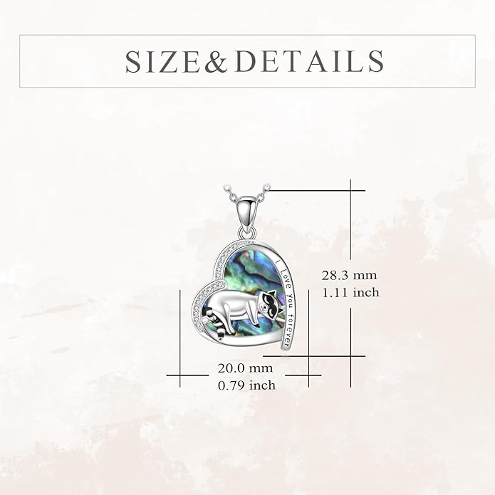 KZX Cat/Dog/Phoenix/Eagle/Whale/Shark/Puffin/Starfish/Chicken/Butterfly/Owl/Bee/Frog/Seahorse Necklace Sterling Silver Animal Pendant Jewelry Gift for Women