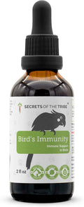 Birds Immunity | Natural Herbal Dietary Pet Supplement for Birds | Immune Support | Alcohol-Free Extract, Elder Flowers, Calendula, Dandelion Root, Rosemary, Fennel 2 oz