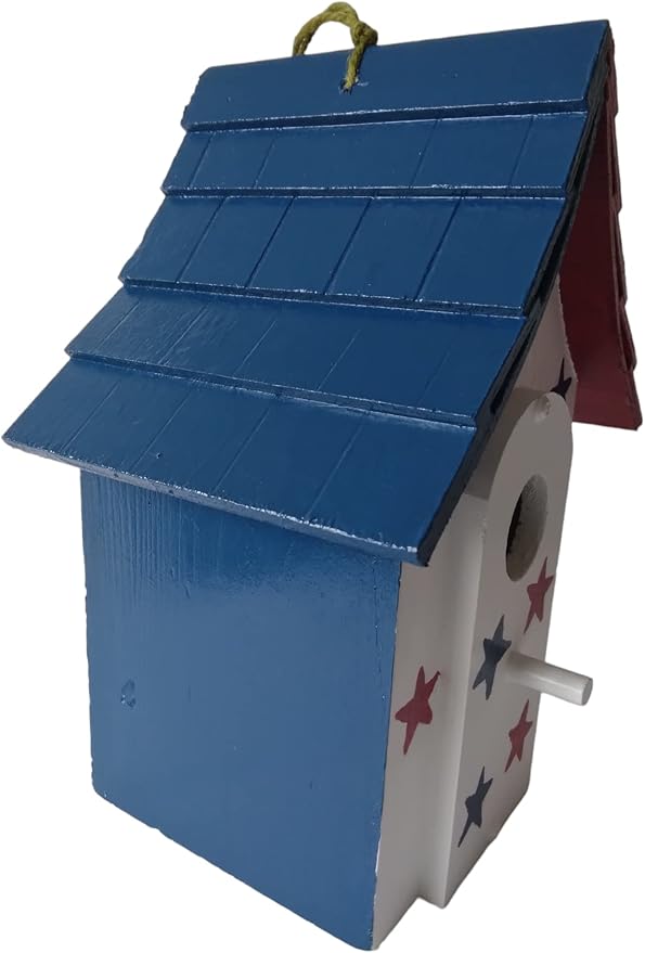 unique colorful birdhouse decor outsise hand painted