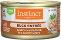 Instinct Flaked Entrée Wet Canned Cat Food - Duck, 3 Ounce (Pack of 24)