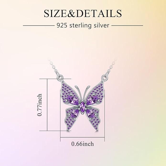 KZX Cat/Dog/Phoenix/Eagle/Whale/Shark/Puffin/Starfish/Chicken/Butterfly/Owl/Bee/Frog/Seahorse Necklace Sterling Silver Animal Pendant Jewelry Gift for Women