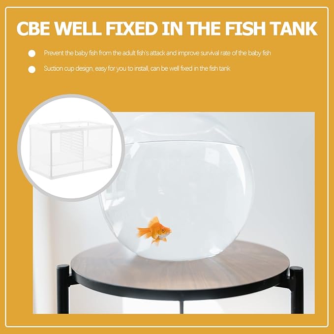 Hatchery Box for Fish Tank Shrimp Fish Breeding Box Isolation Net Color