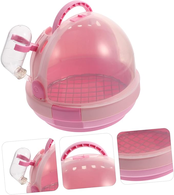 BESPORTBLE 1set Portable Handheld Bird Carrier Cage for Parrots and Birds Breathable Design Ventilation for Travel and Outdoor Use Astronaut Style
