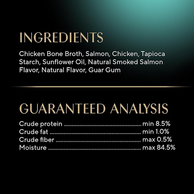 Sheba Premium Puree Cat Treats Lickable Smoked Salmon Flavor, 0.49 oz. Tubes, 4 Count (Pack of 11) – Total 44 Count